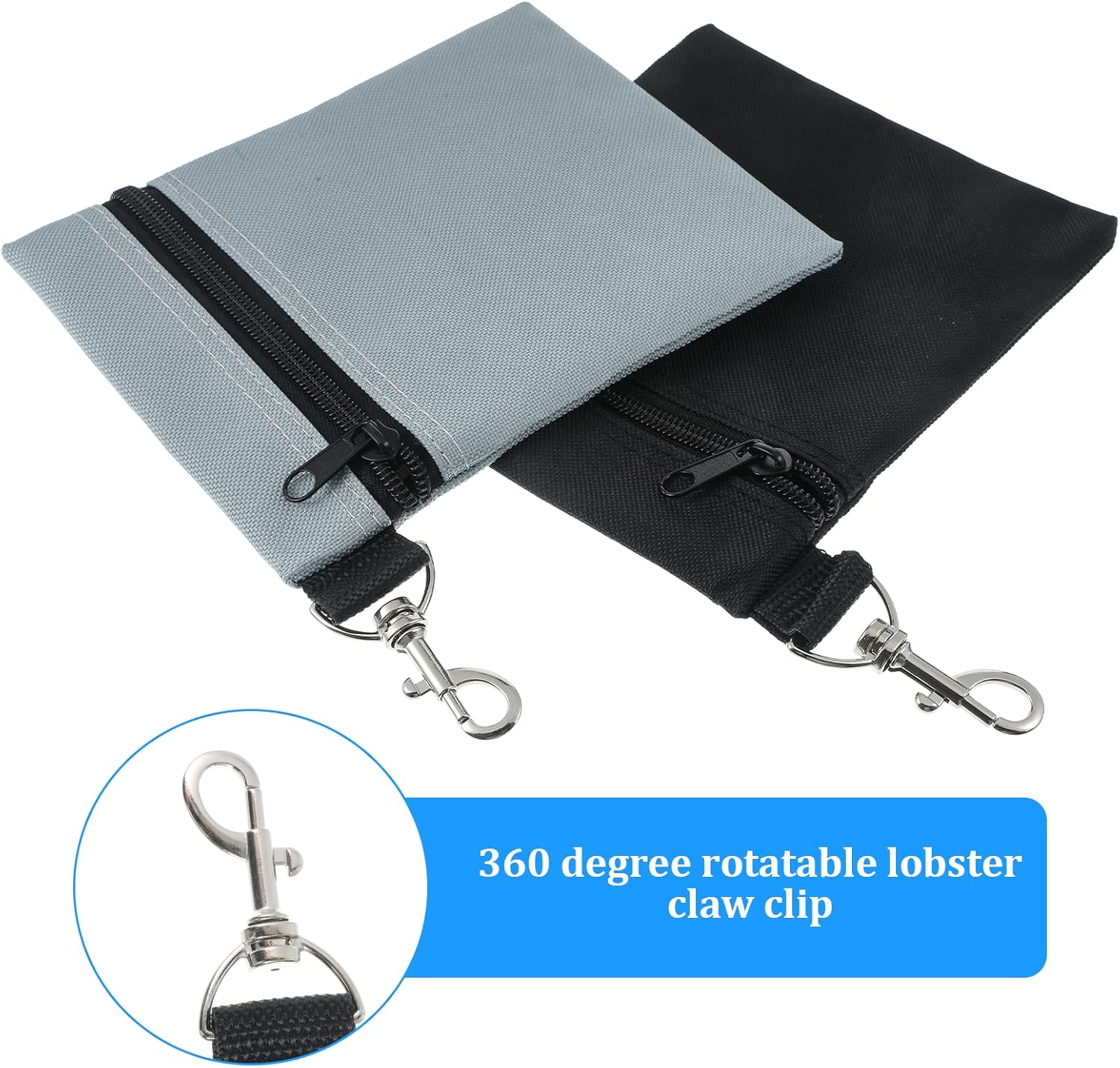 2 Pack Golf Ball Bag, Golf Tee Bag Pouch 6.7