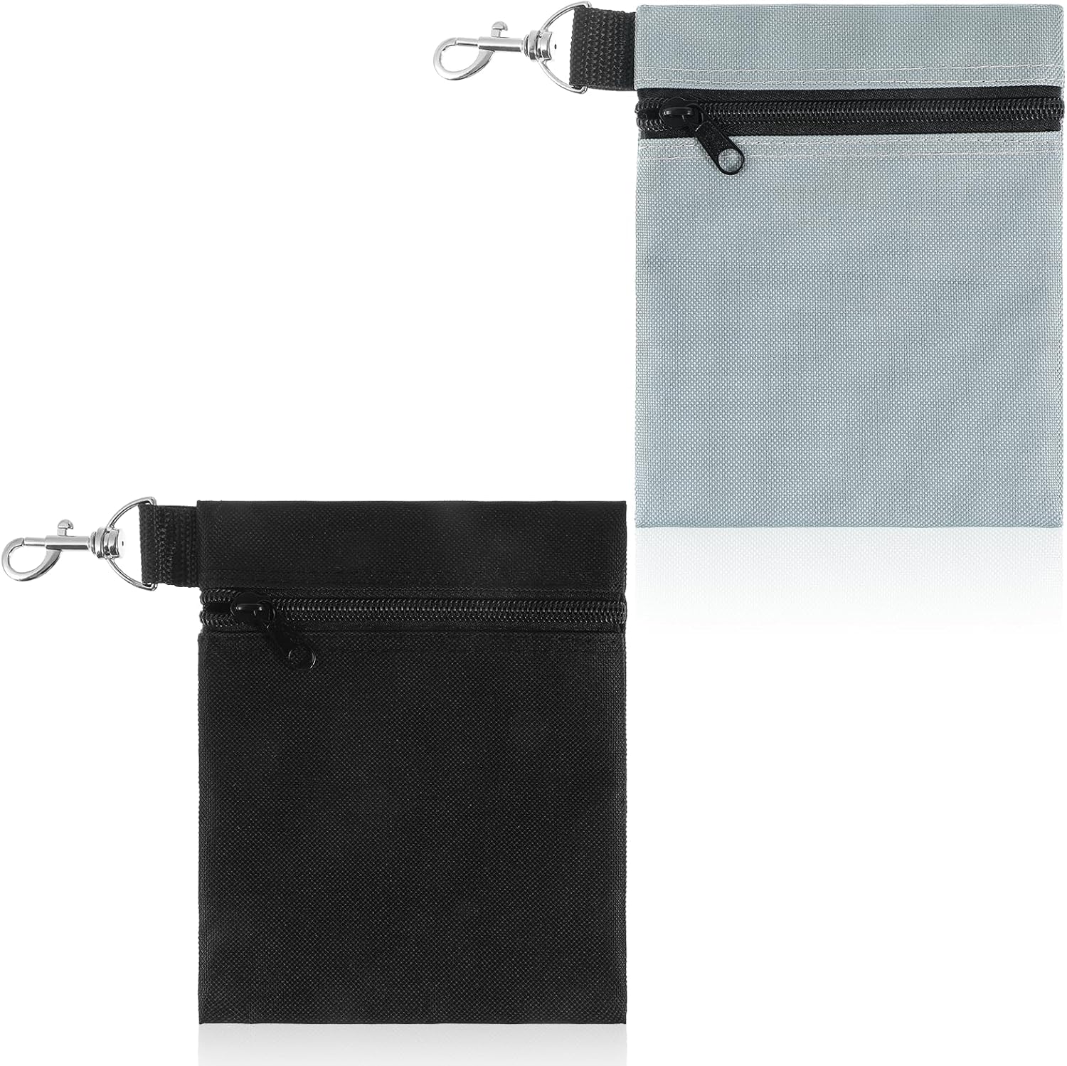 2 Pack Golf Ball Bag, Golf Tee Bag Pouch 6.7