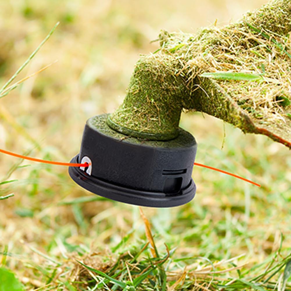 String Trimmer Line 0.095-Inch, 328 Feet 2.4mm Round Nylon Weed Eater String for Grass, Weeds and Brush, Universal Fit for Gas and Electric Trimmers (Orange, 164 Feet/Roll) - Image 6