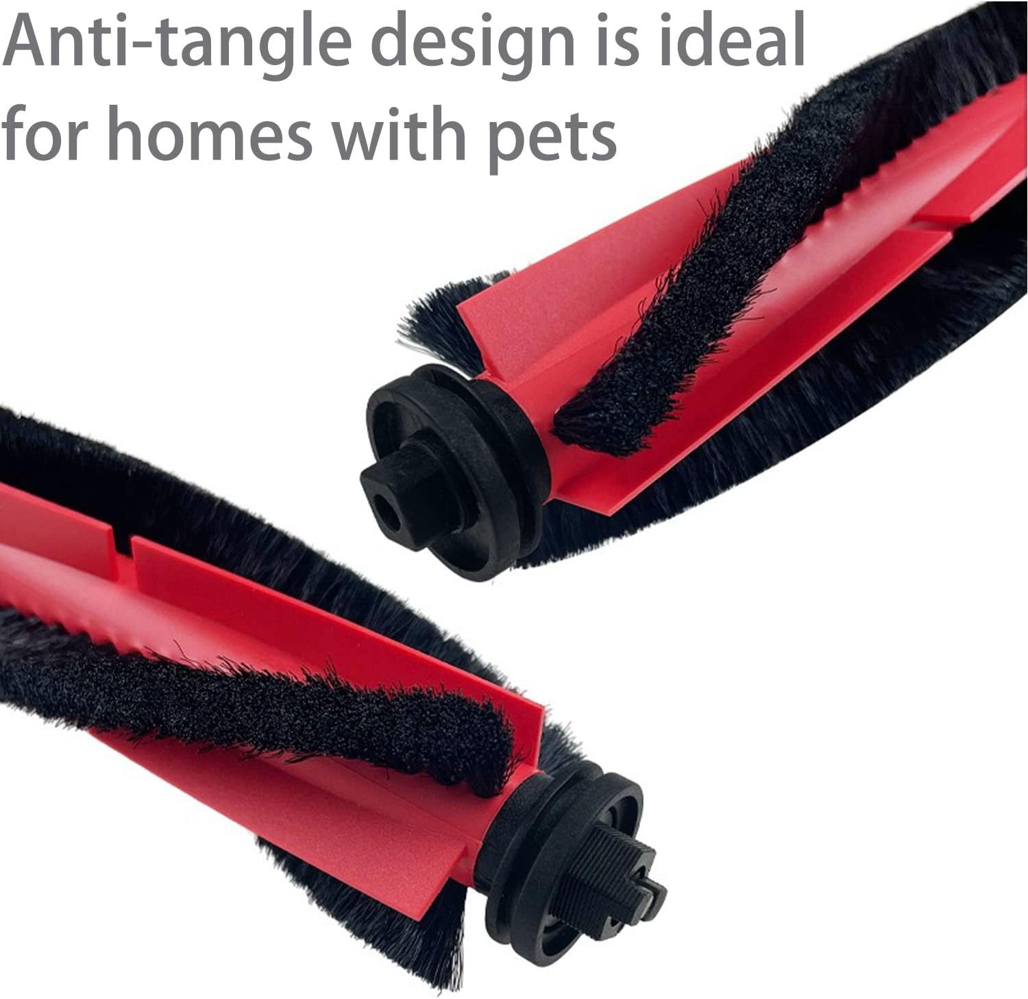Main Brush for Roborock Q5+, Q5, S7 MaxV Ultra, S7 MaxV, S7, Q7 Robot Vacuum Replacement Parts Carpet Roller Brush - Image 2