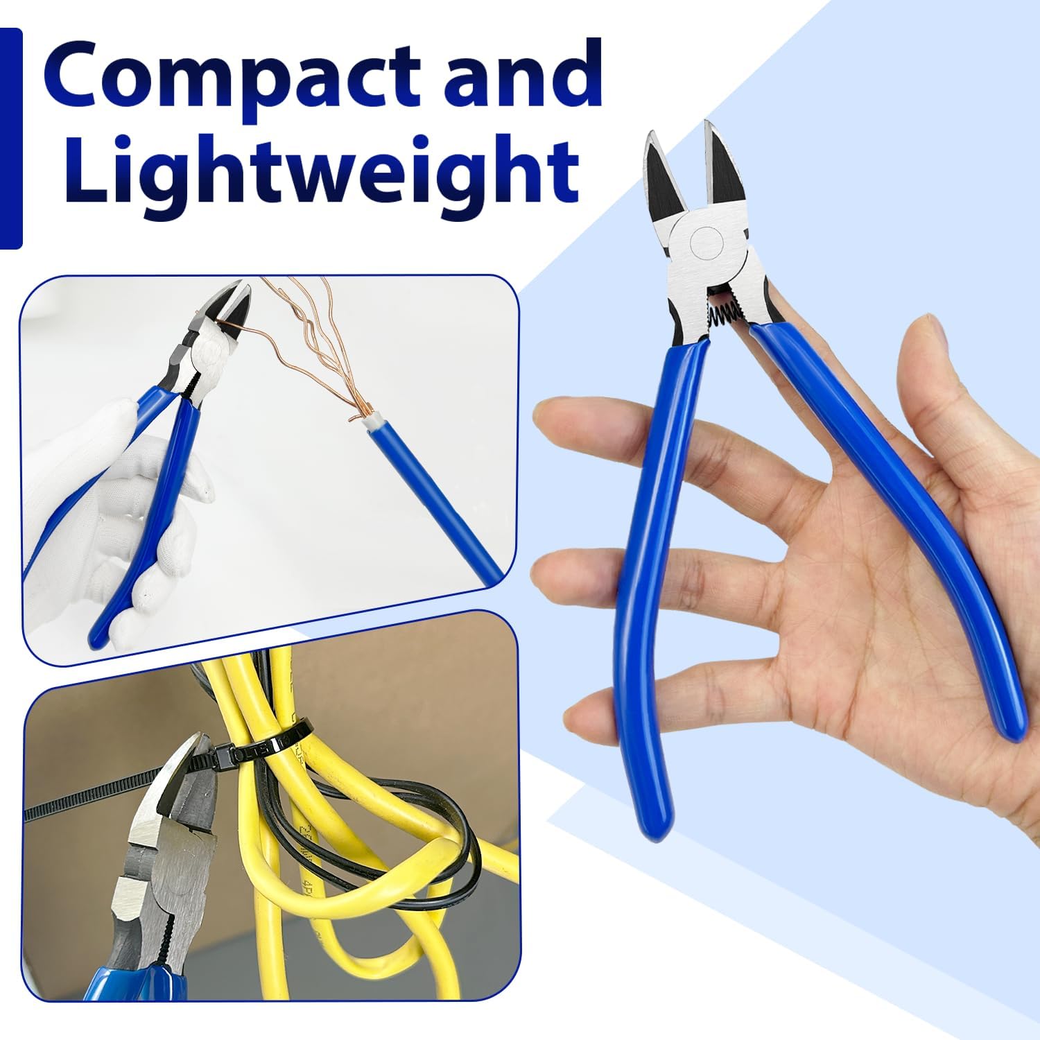 2 Pack Wire Cutters Set, 6