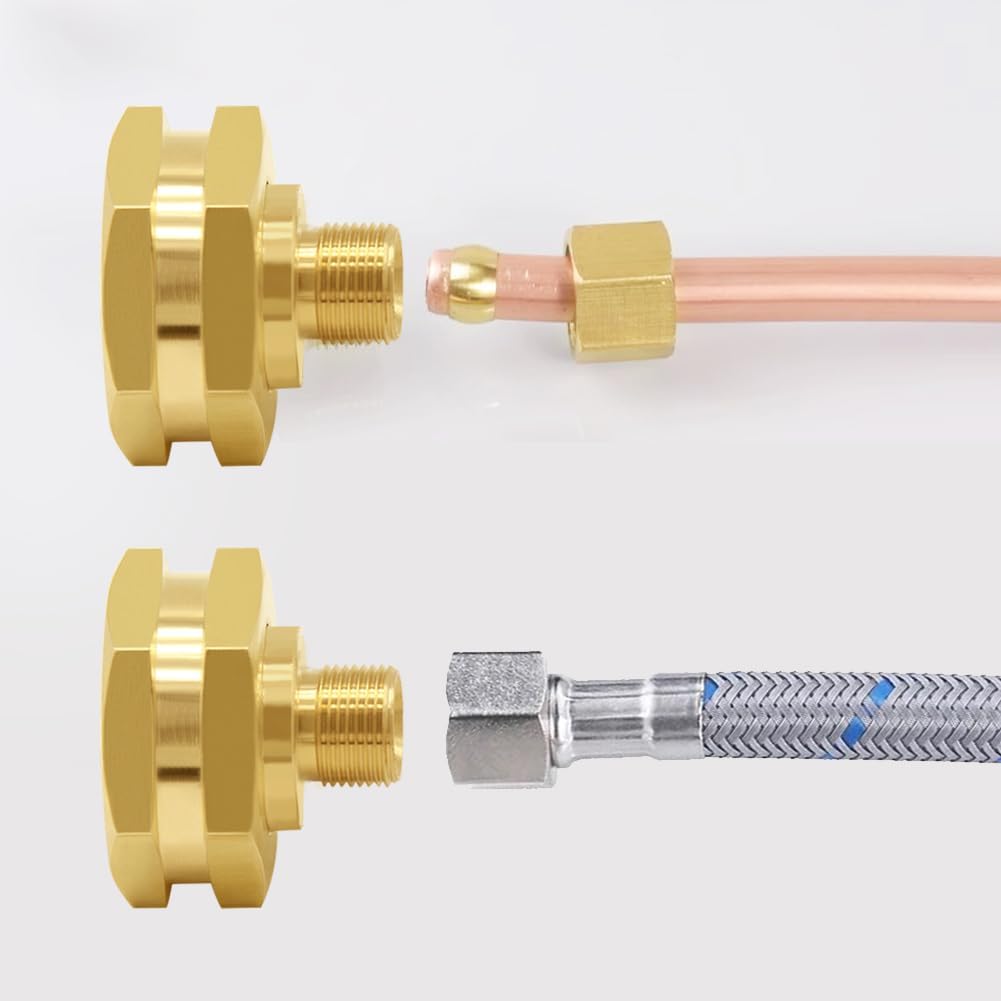 Brass US Standard Faucet Adapter Convert 3/4
