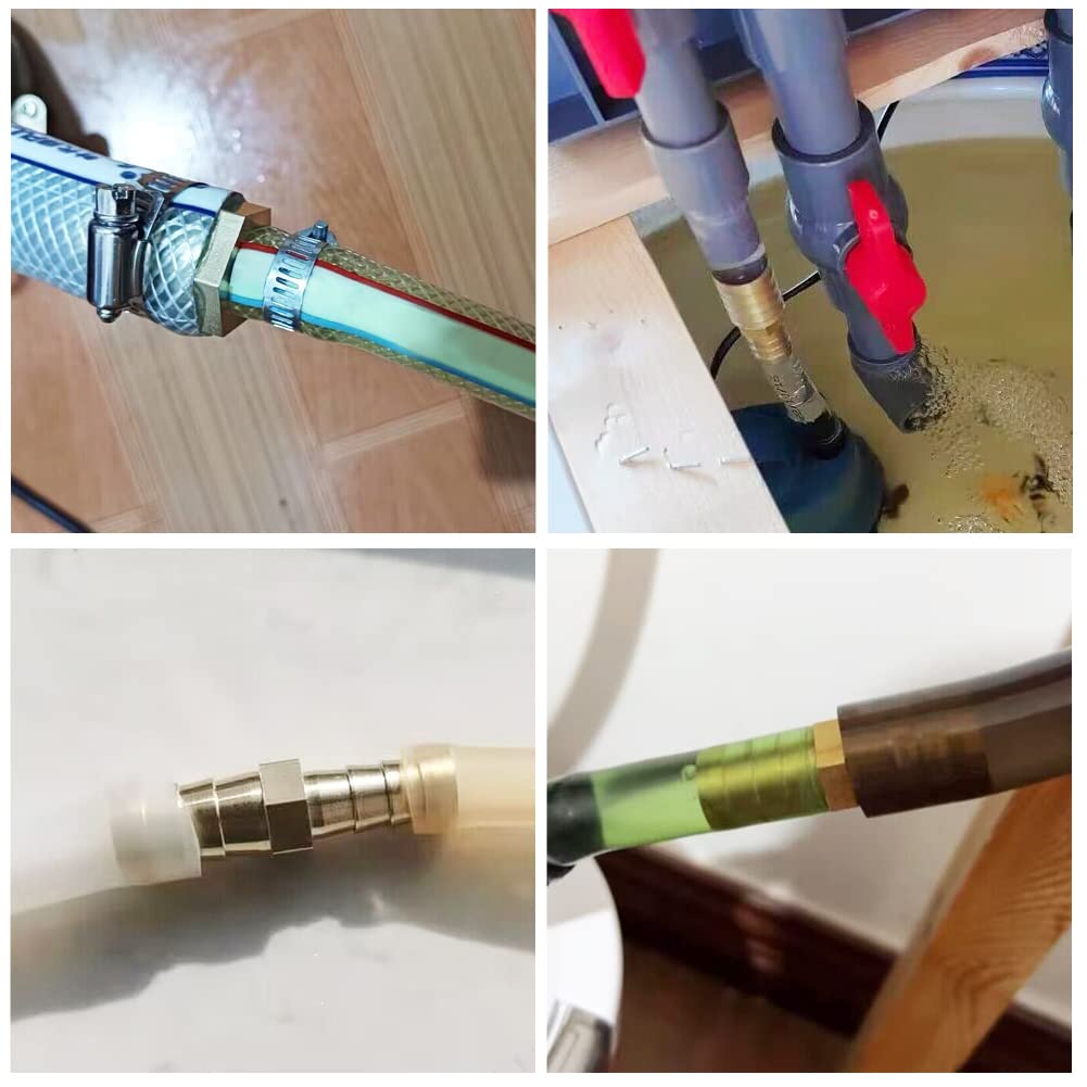 2PCS Hose Barb Reducer 5/8