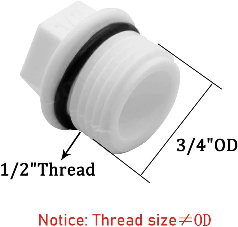 5PCS 1/2