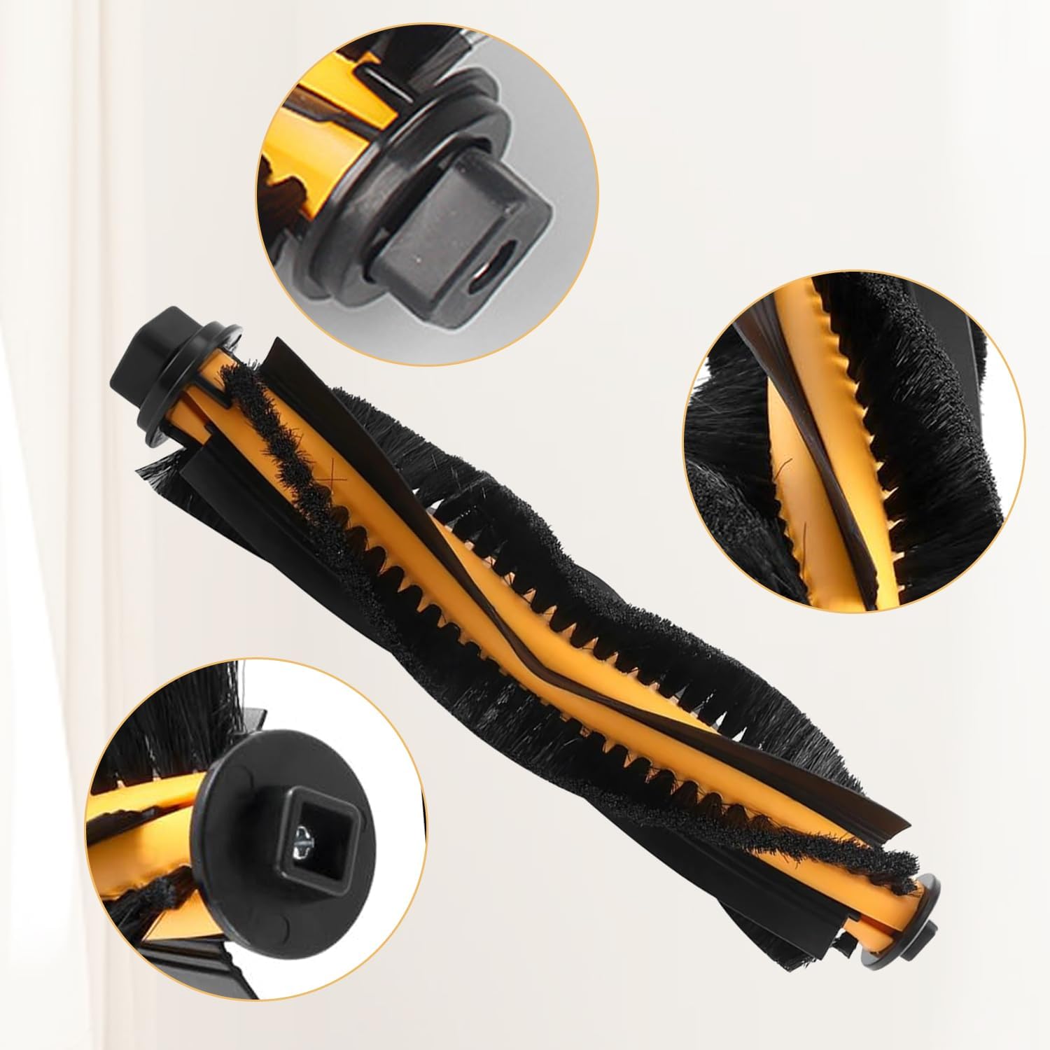 Main Brush Replacement for iHome Nova S2, iHRVS2-3BLK, iHRV4-GRY Robotic Vacuum Cleaner Accessories - Image 3