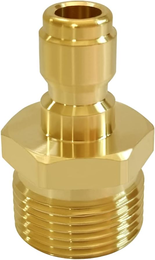 Pressure Washer Coupler M22-14mm Male Thread to 1/4