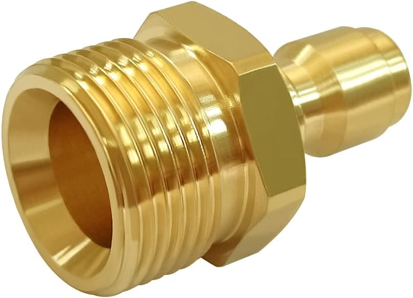 Pressure Washer Coupler M22-14mm Male Thread to 1/4