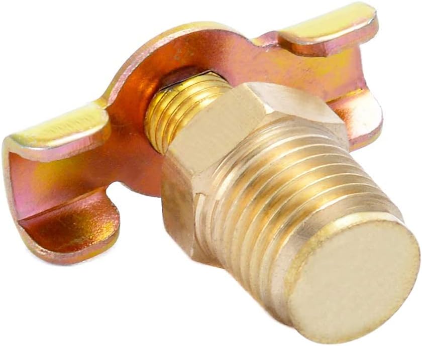 Brass Wing Style Drain Cock 1/4