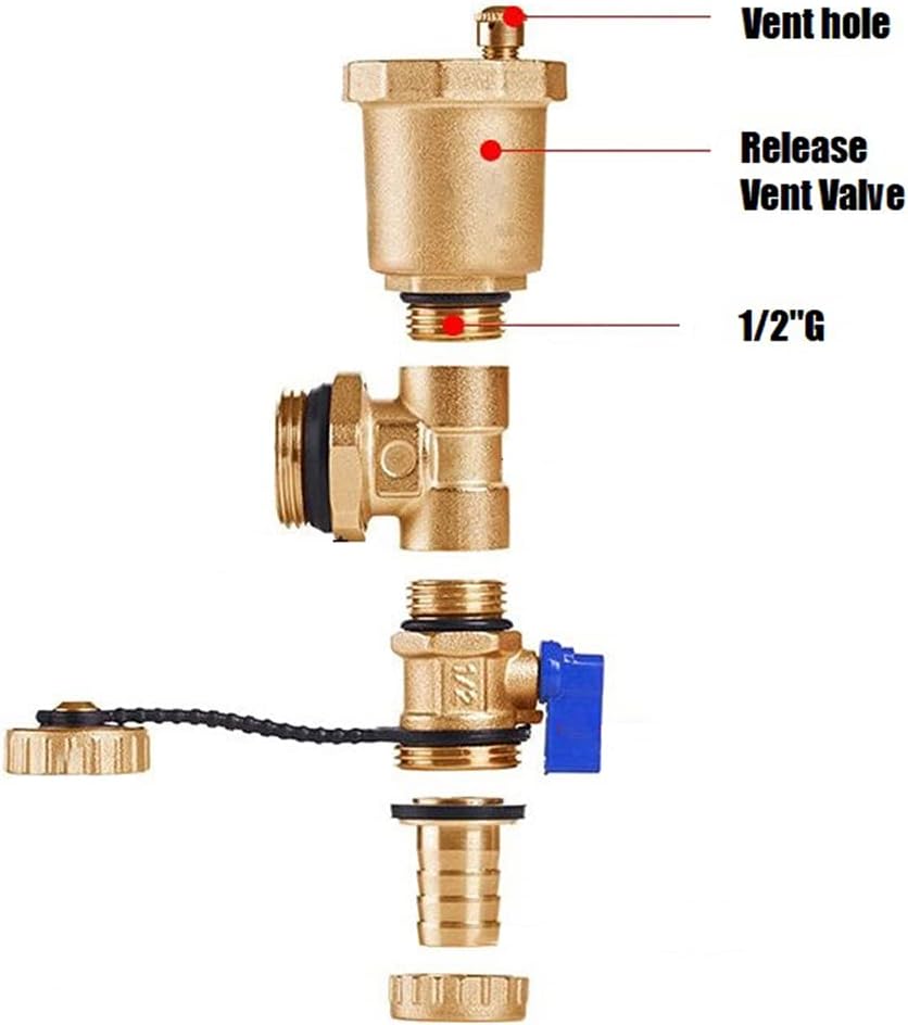 Brass Automatic Float Valve Kit 1/2