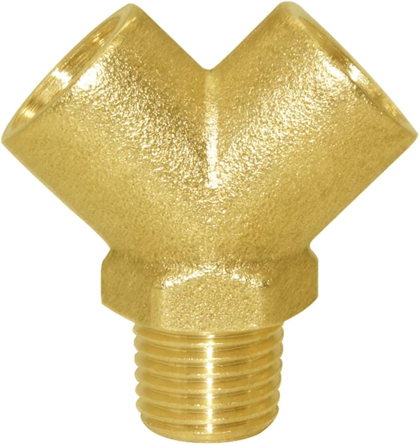 Brass Pipe Fitting Y-shaped 1/4