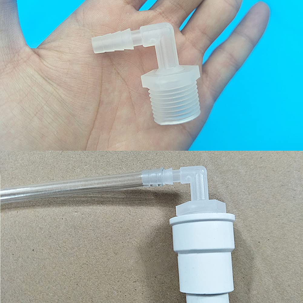 Plastic Hose Barb Fittings 90°Elbow 3/8
