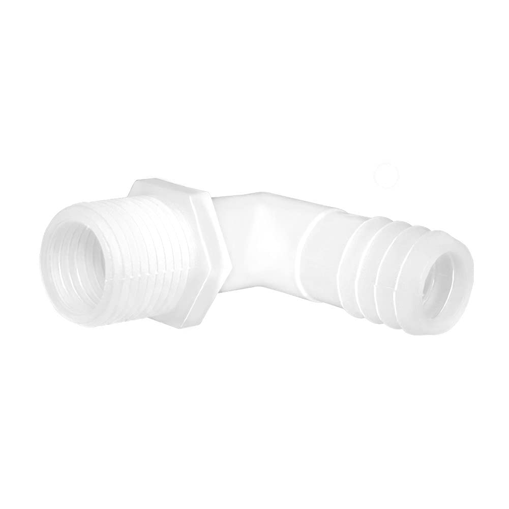 Plastic Hose Barb Fittings 90°Elbow 3/8