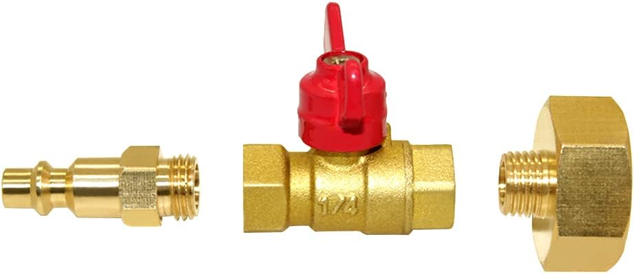 Brass Winterize Blowout Adapter Kit 1/4