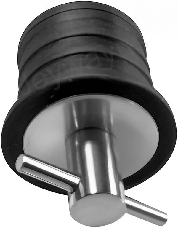 Rubber Drain Plug T Handle Twist Plugs for Boat Drains - Image 4