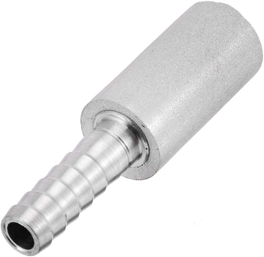Aeration Stone 0.5 Micron Stainless Steel Oxygenation Diffusion Stone 1/4