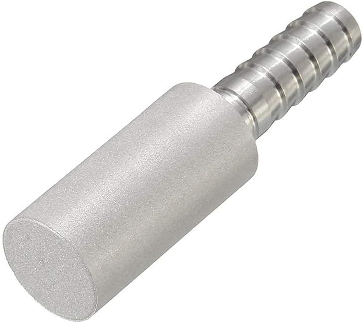 Aeration Stone 0.5 Micron Stainless Steel Oxygenation Diffusion Stone 1/4