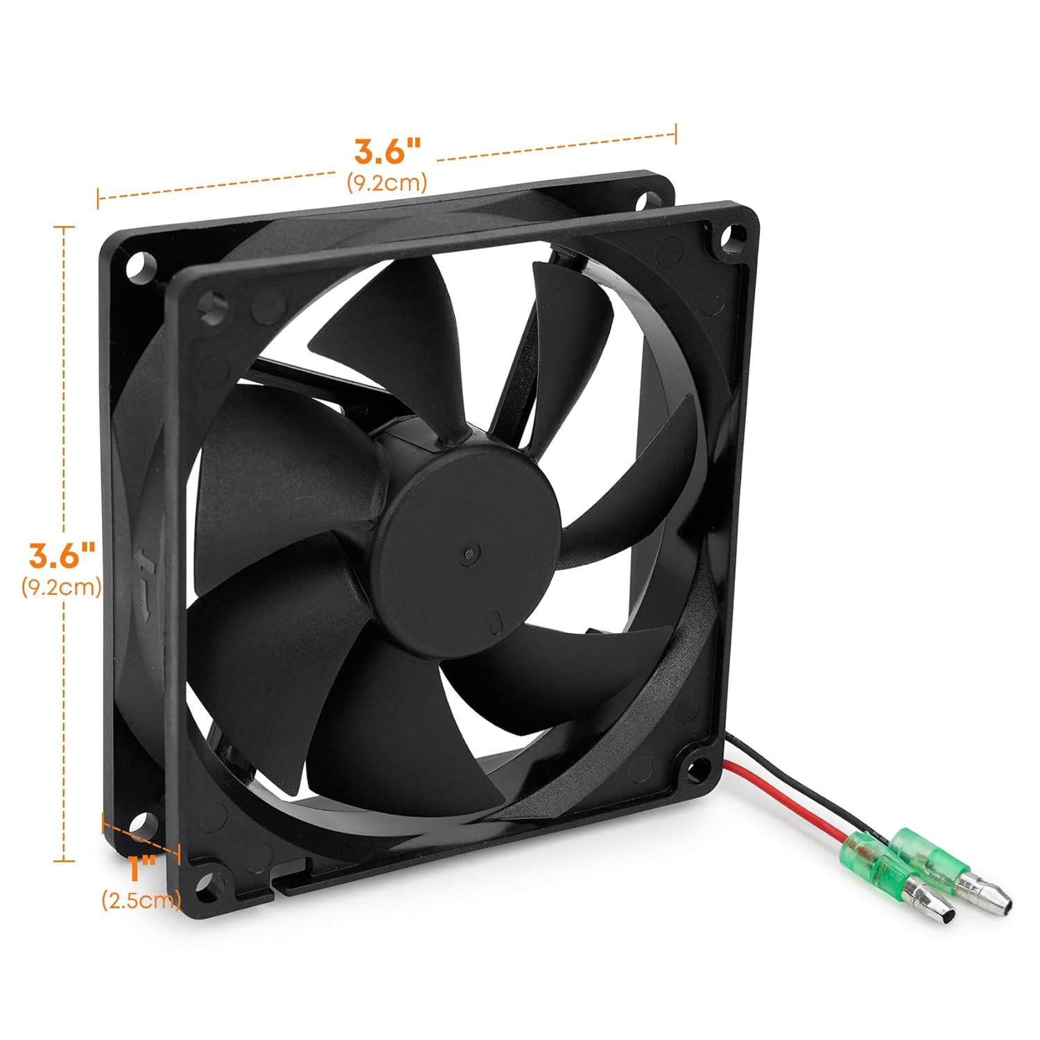 12V Fan Replacement Kit for Green Mountain Davy Crockett and Trek Grill, Combustion Fan for GMG Parts P-1011 - Image 2