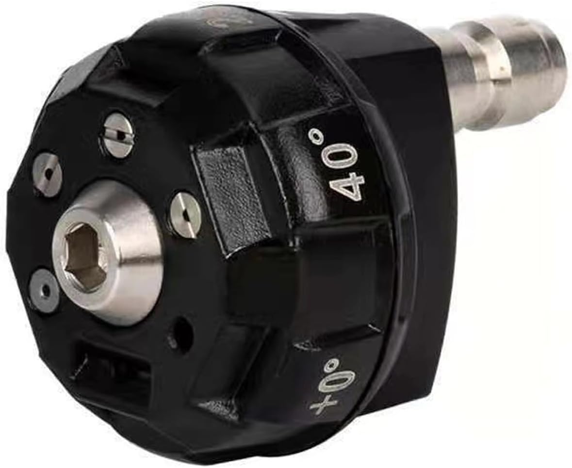 Pressure Washer Nozzle, 6-in-1 Quick Change over and Adjustable, Power Washer Tips Replacement with 1/4 inch Quick Connector, MAX 4000PSI for Pressure Washer - Image 1