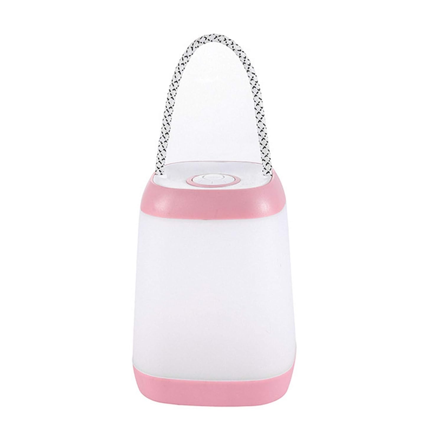 Night Light for Kids, USB Rechargeable Nursery Lamp Portable Camping Lantern with 3 Light Modes for Camping,Emergency,Bedroom,Indoor and Outdoor(Pink, 1 Pack) - Image 1