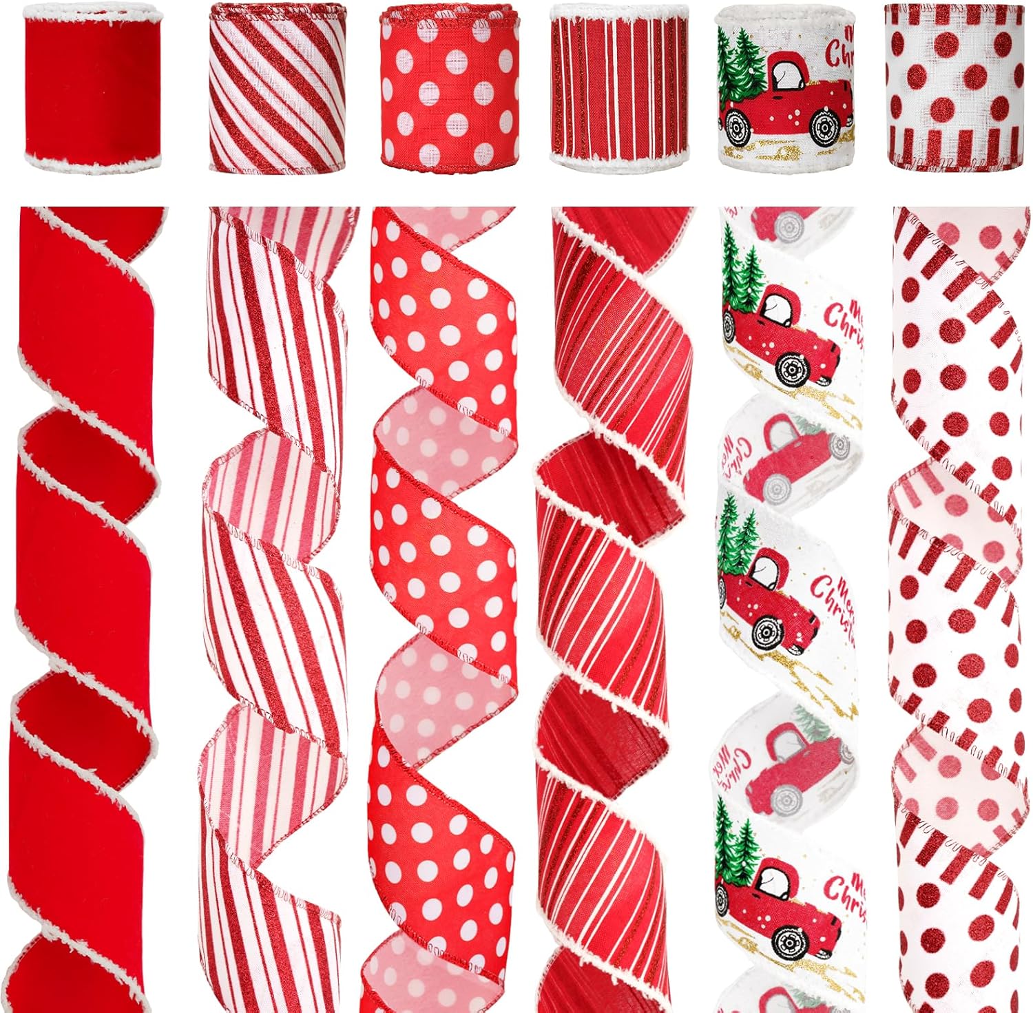 Christmas Ribbon Wired 2.5