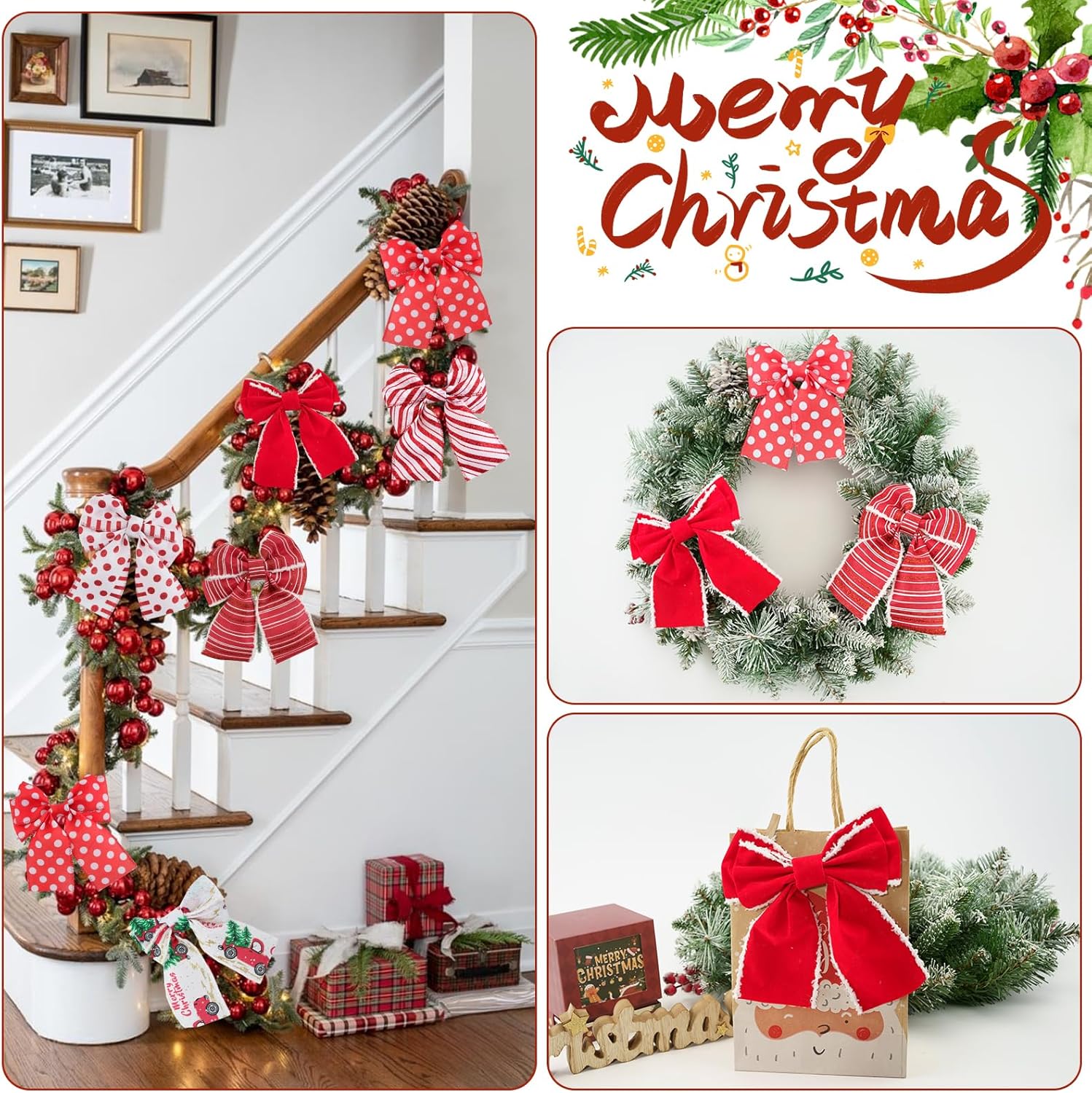Christmas Ribbon Wired 2.5