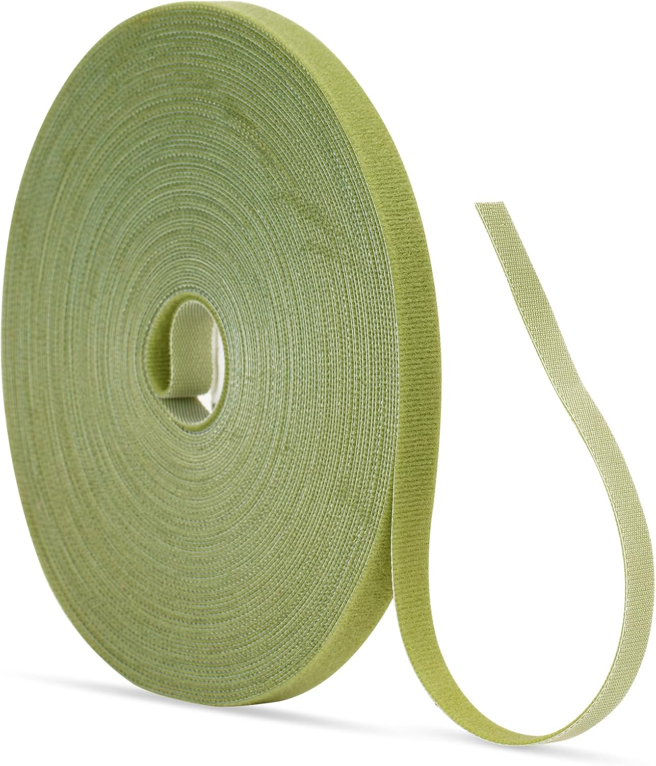 Garden Ties Plant Tape Ties Nylon Plant Tape Strap 65.6 Feet Plant Support Tape Reusable Garden Tape 1/2'' Army Green Plant Tape For Climbing Plants,Tomato,Vines,Cables,Flowers,Indoor Outdoor - Image 7