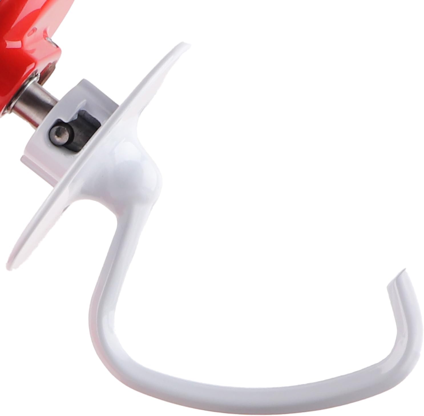 C-Shaped K45DH Coated Dough Hook, Attachment for KitchenAid Tilt-Head Stand Mixers Only, Fits 4.5–5 Quart Bowls, Compatible with K45, K45SS, KSM90, KSM150 - Image 1