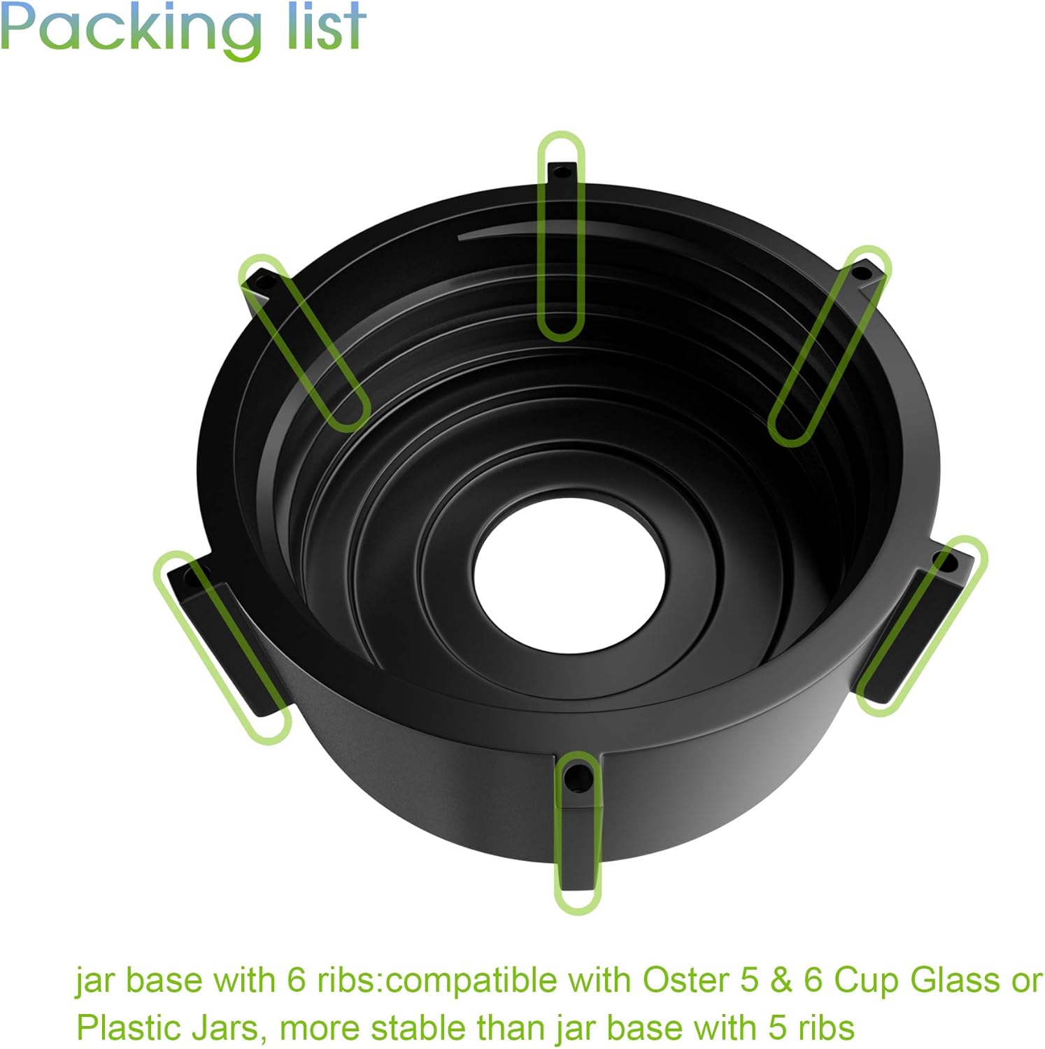 8 Pieces Replacement Part Ice Blades 4961 4980 Jar Bottom Cap 4902 Rubber Gaskets and Coupling Stud Slinger Pin Kit Compatible with Oster & Osterizer Blender Accessories - Image 5