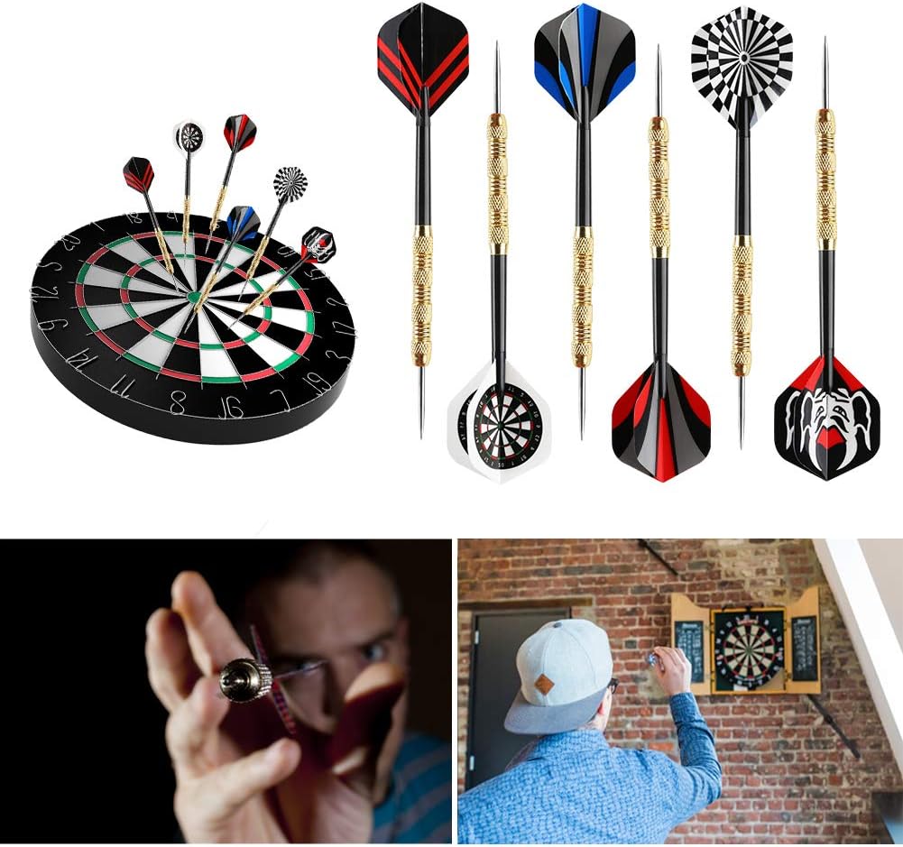 Metal Tip Darts, Steel Tip Darts, 18 Grams Professional Metal Darts, Darts Metal Tip Set, Metal Darts for Dartboard - Image 6