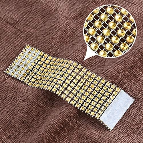 100pcs Napkin Rings, Gold Napkin Rings Buckles for Table Decorations, Wedding, Dinner, Party, DIY Decoration - Image 2