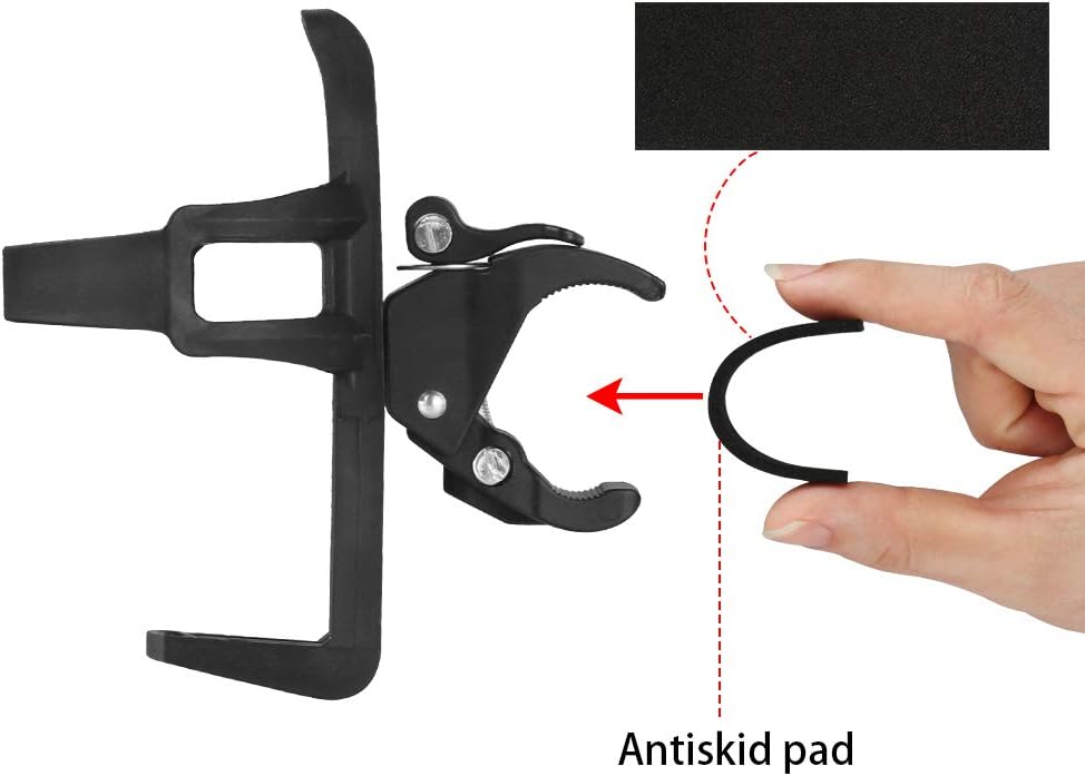 2 Pack Bike Water Bottle Holders No Screws, Universal Bike Cup Holder, 360 Degree Rotatable Bike Water Bottle Cage, Water Bottle Holders for Kids Bike Adult Bike - Image 8