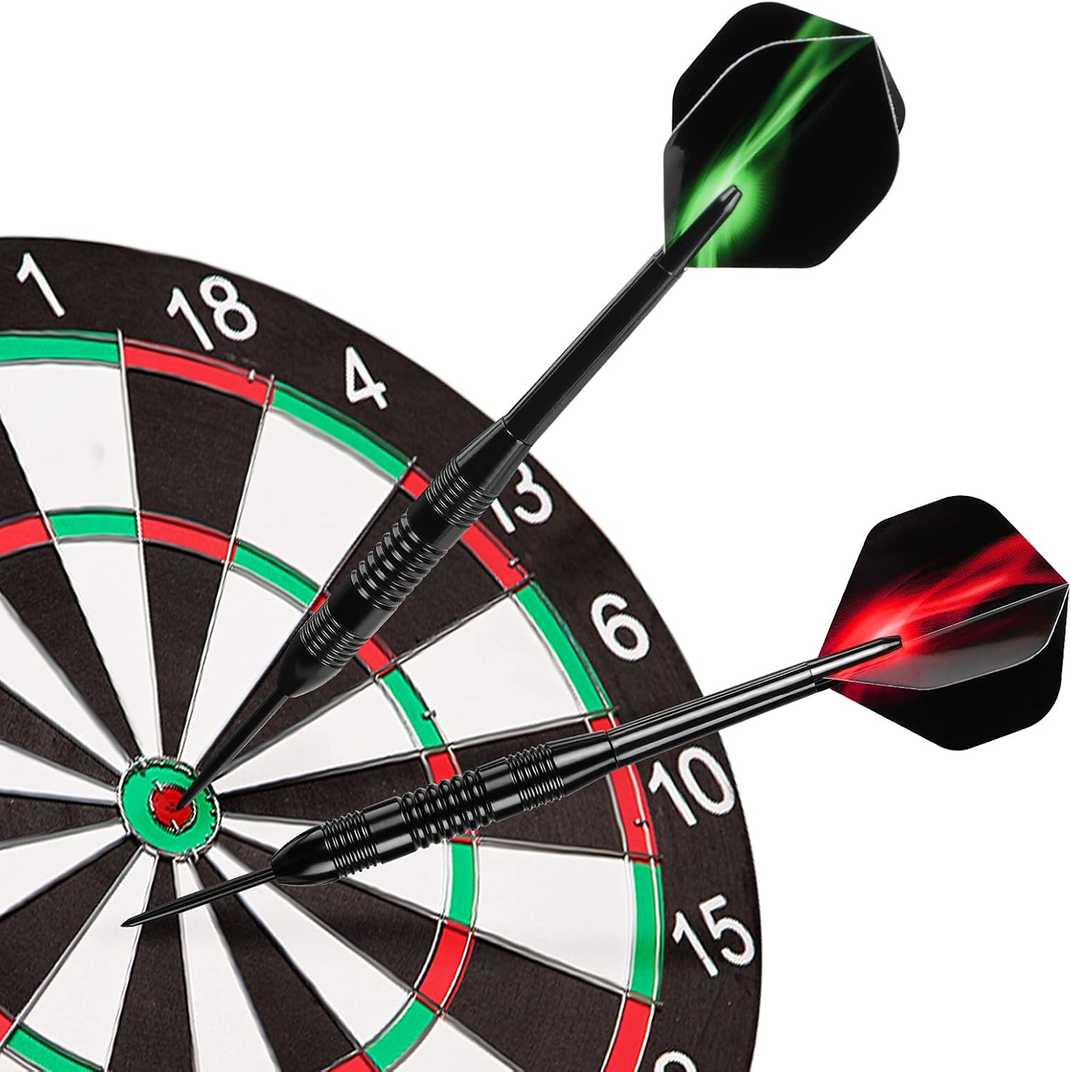 Darts Metal Tip Set, 12 Pack Steel Tip Darts Darts Set 24Grams Professional Metal Darts - Image 5