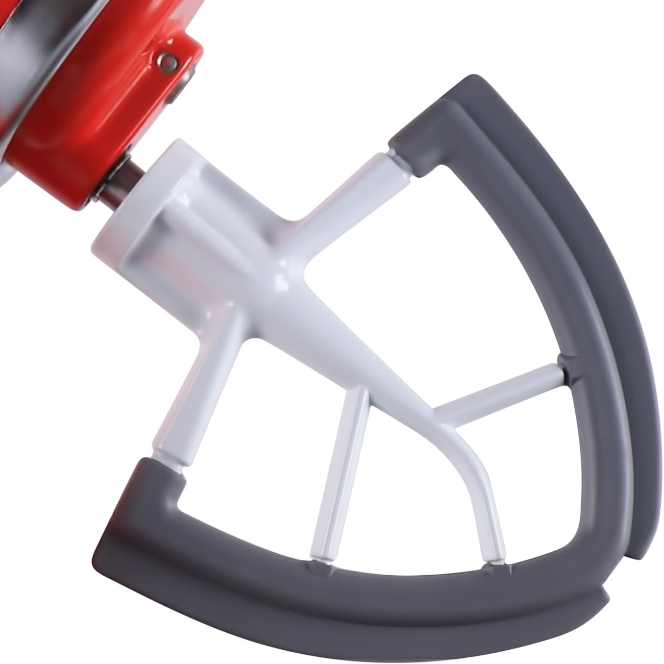 Flex Edge Beater Work for KitchenAid Mixer Attachments, Compatible with 4.5-5 Quart Tilt-Head Stand Mixers, kitchenAid Paddle with Scraper, Flexible Silicone Edges - Image 1