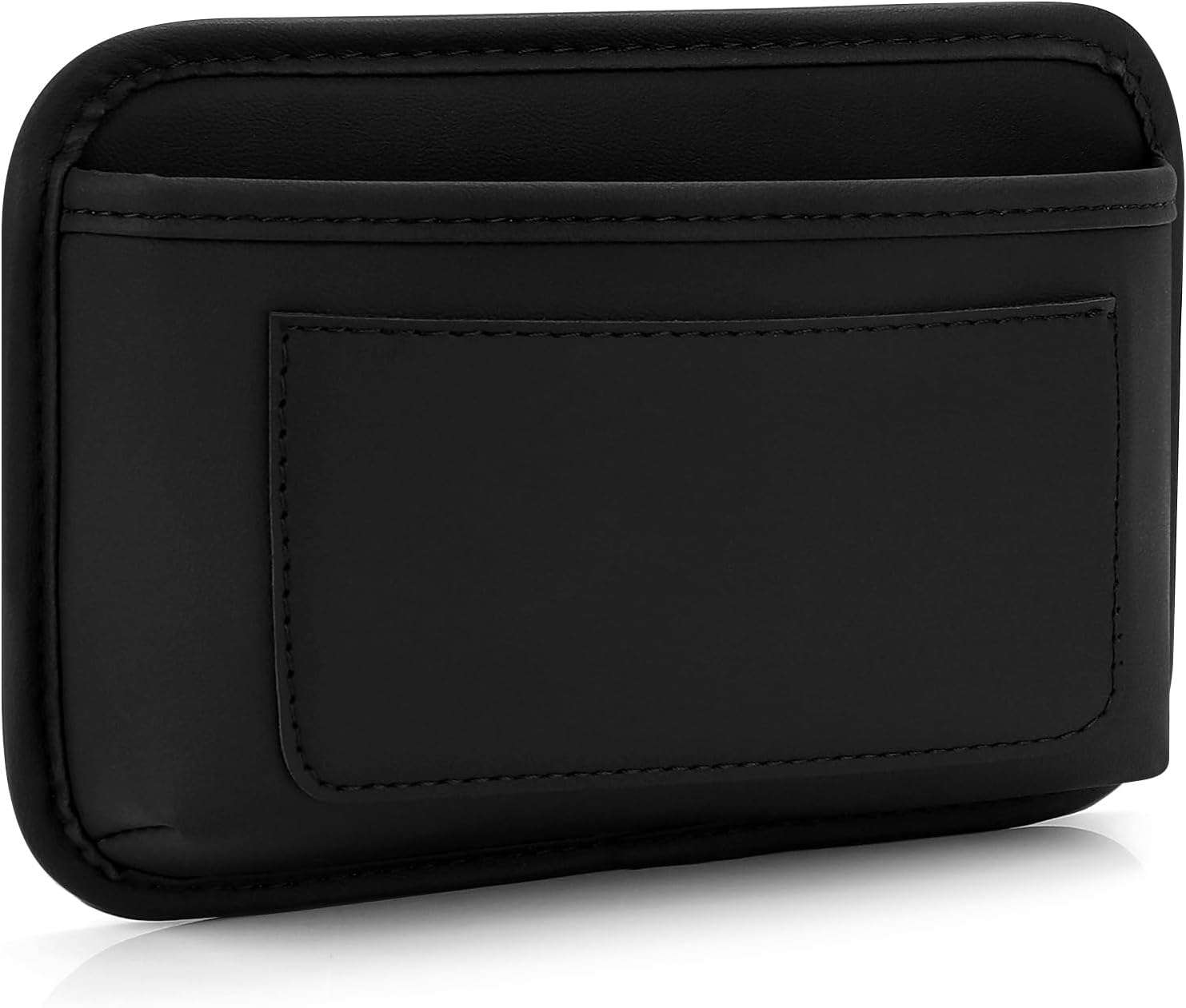 Universal Car Side Pocket Organizer, PU Leather Car Pocket Pouch Cell Phone Sunglasses Holder, Car Phone Pocket Organizer Accessories for Car Seat, Door, Window, Console - Image 2