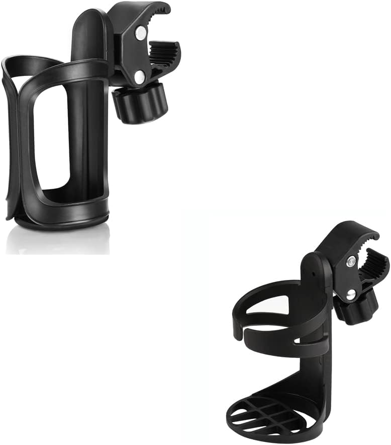 Universal Stroller Cup Holder Bundle Set, Bike Cup Holder, Drinks Holder for Stroller, Bicycle, Wheelchair, Walker, Scooter - Image 1