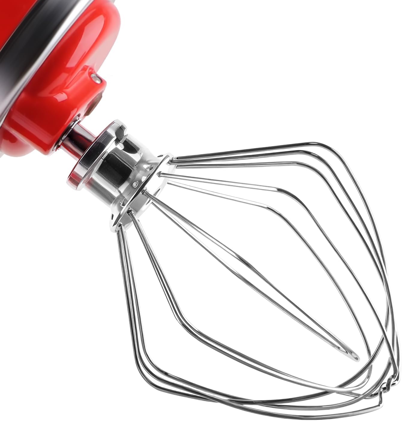 Stainless Steel K45WW Wire Whip, Attachments Fits for KitchenAid 4.5 5 Quart Tilt-Head Stand Mixer, Egg Stirrer, Cream Beater, Cakes Mayonnaise Whisk Kitchen aid Accessories - Image 2