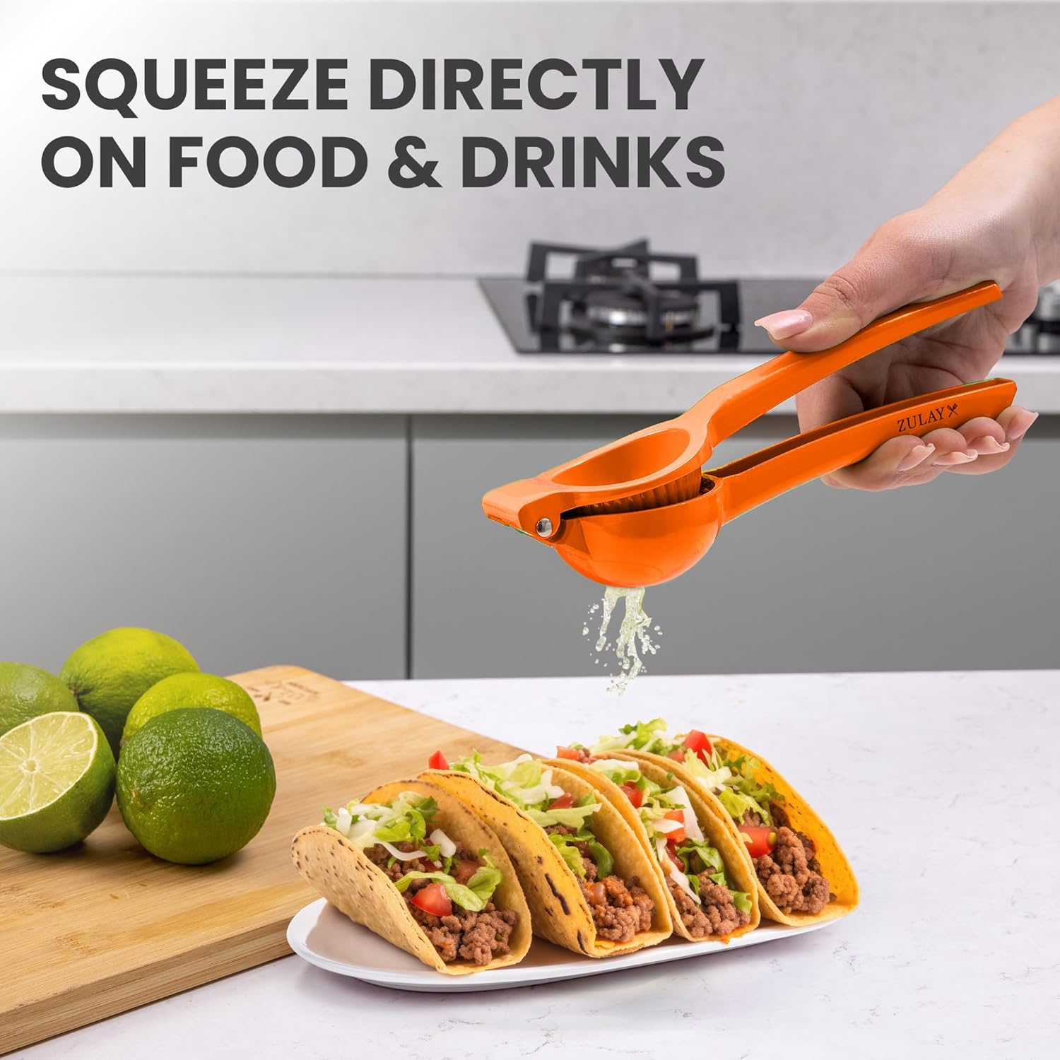 Orange Squeezer - Single Bowl Metal Citrus Juicer Extracts Oranges In Seconds - Easy To Squeeze Manual Press Juicer - Image 7