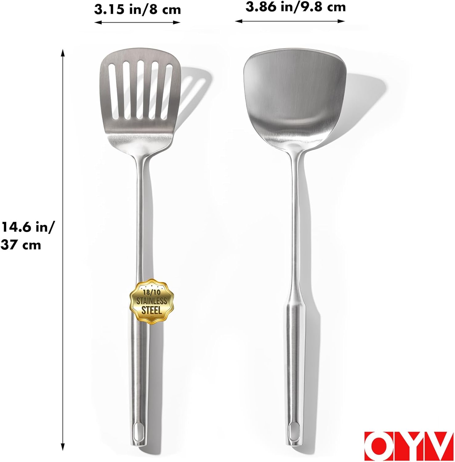 18/10 Stainless Steel Spatula Set - 15