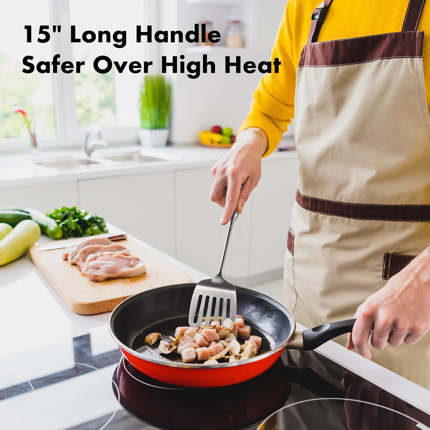 18/10 Stainless Steel Spatula Set - 15