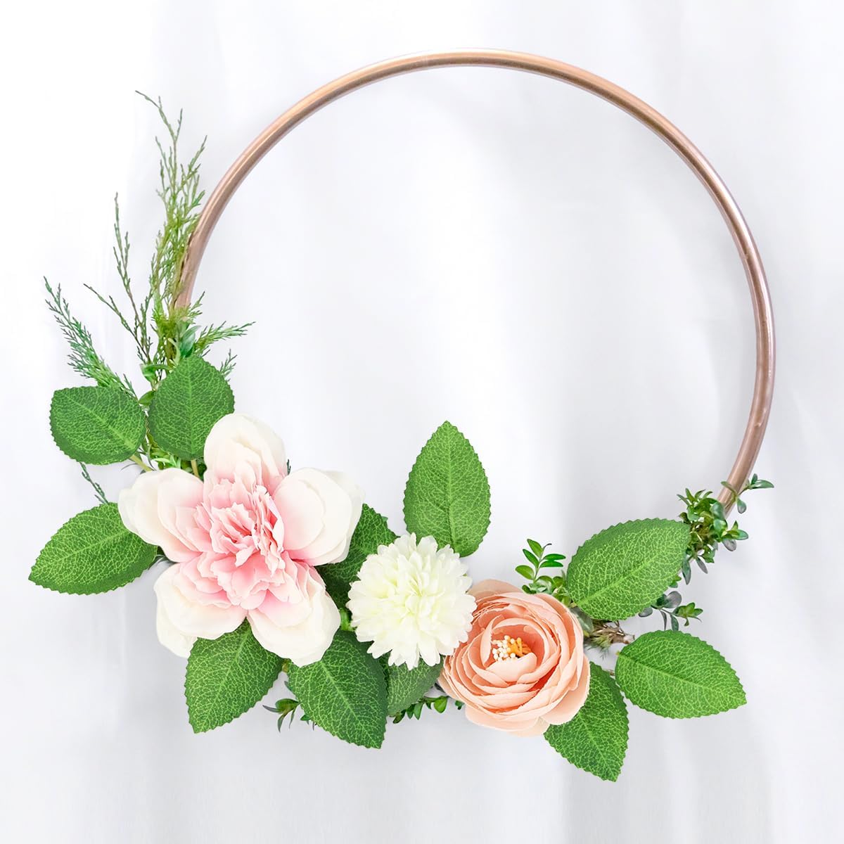 50pcs Artificial Green Leaves, Rose Leaves Artificial, Bulk Fake Leaves Greenery Leaves for DIY Wedding Birthday Party Bridal Shower Bouquets Centerpieces Home Decorations - Image 6