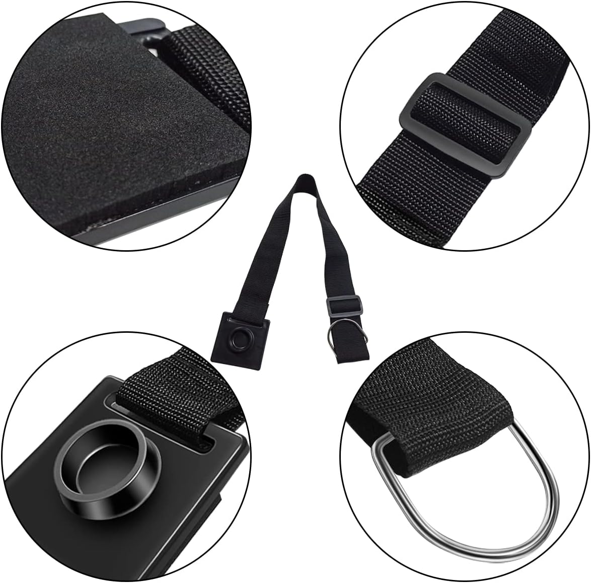 1 Pcs Cello Endpin Anchor, O-ring Stopper Thick Pad Rubber Endpin Tip Cap Cello Antiskid Device Adjustable Strap for Protective Floor Scratch Resistant Musical Instrument Accessories - Image 6