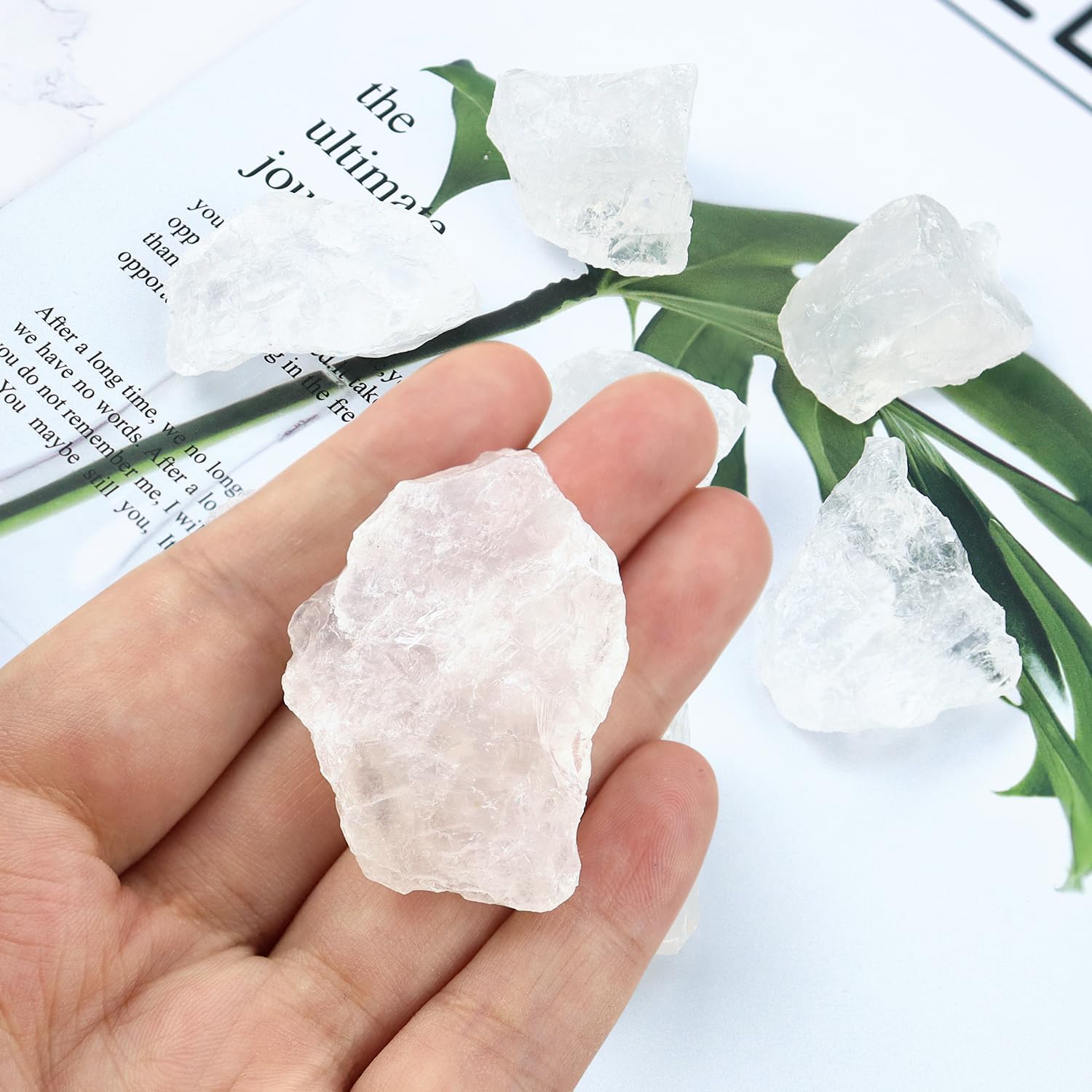 0.55 lb Natural Raw Stones Rough Stones Crystal 1.25-2.0