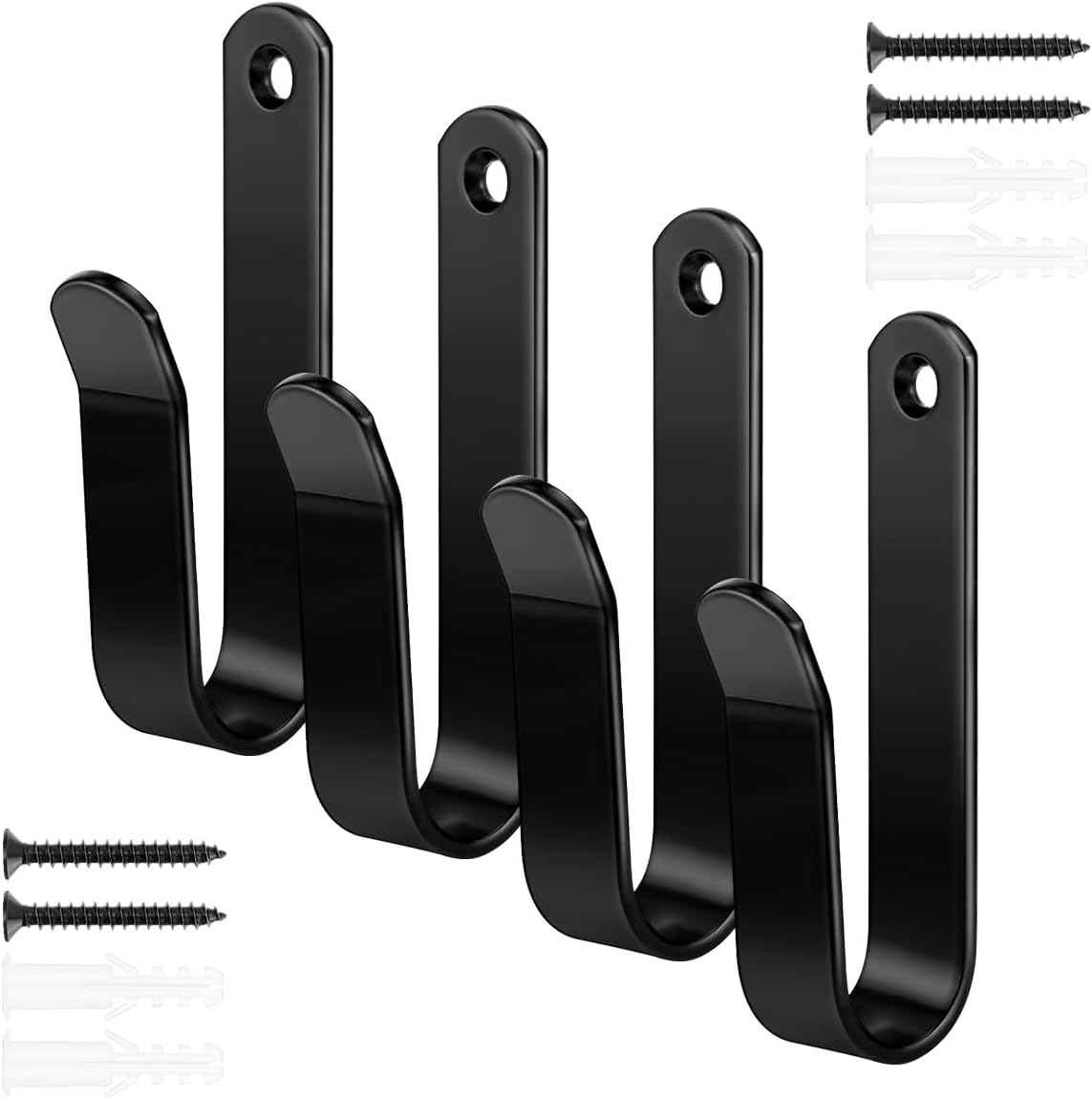 Snowboard Wall Mount Clips, Horizontal Snowboard Rack Display Stand, Snowboard Wall Mount Clips for Surfboards Skateboards Skis Home Garage - Image 1