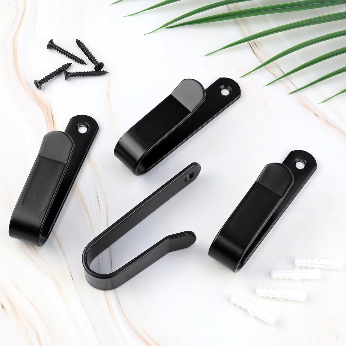 Snowboard Wall Mount Clips, Horizontal Snowboard Rack Display Stand, Snowboard Wall Mount Clips for Surfboards Skateboards Skis Home Garage - Image 5