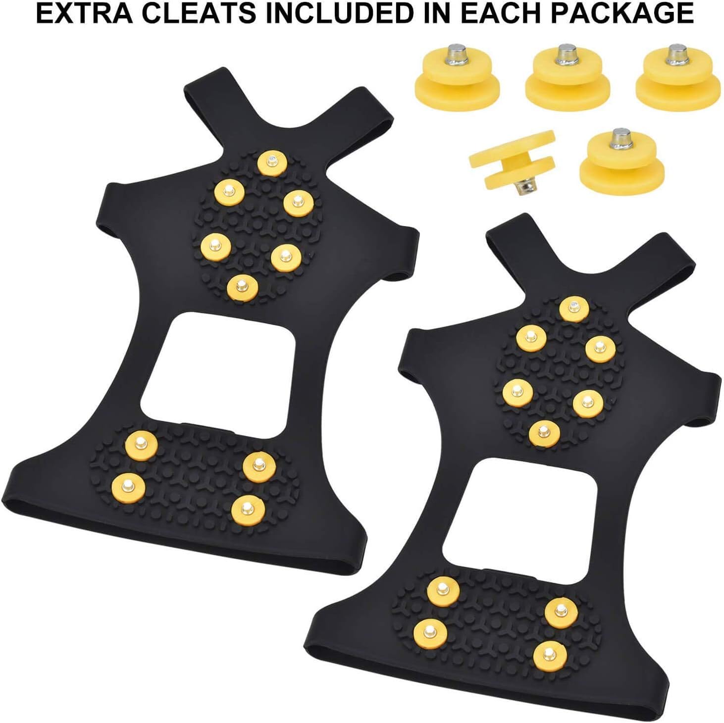 Ice Snow Grips Over Shoe/Boot Traction Cleat Spikes Anti Slip Footwear - Image 4