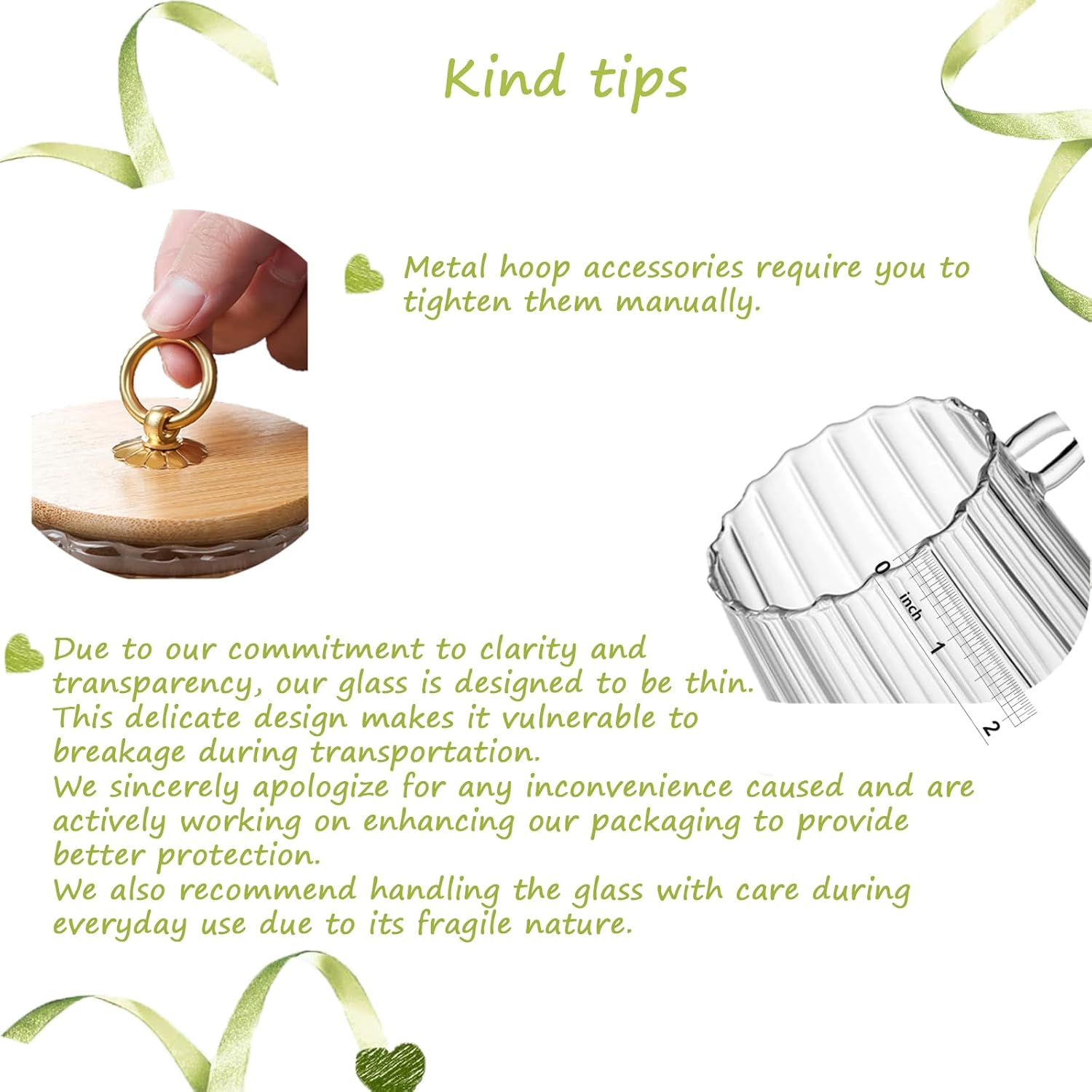 Sugar Bowls Sugar Container 25.36 FL OZ Glass Coffee Canister Airtight Food Storage Jar with Lid and Spoon Candy Jar Coffee Bar Accessories Storage Beans Powder (Conical) - Image 8