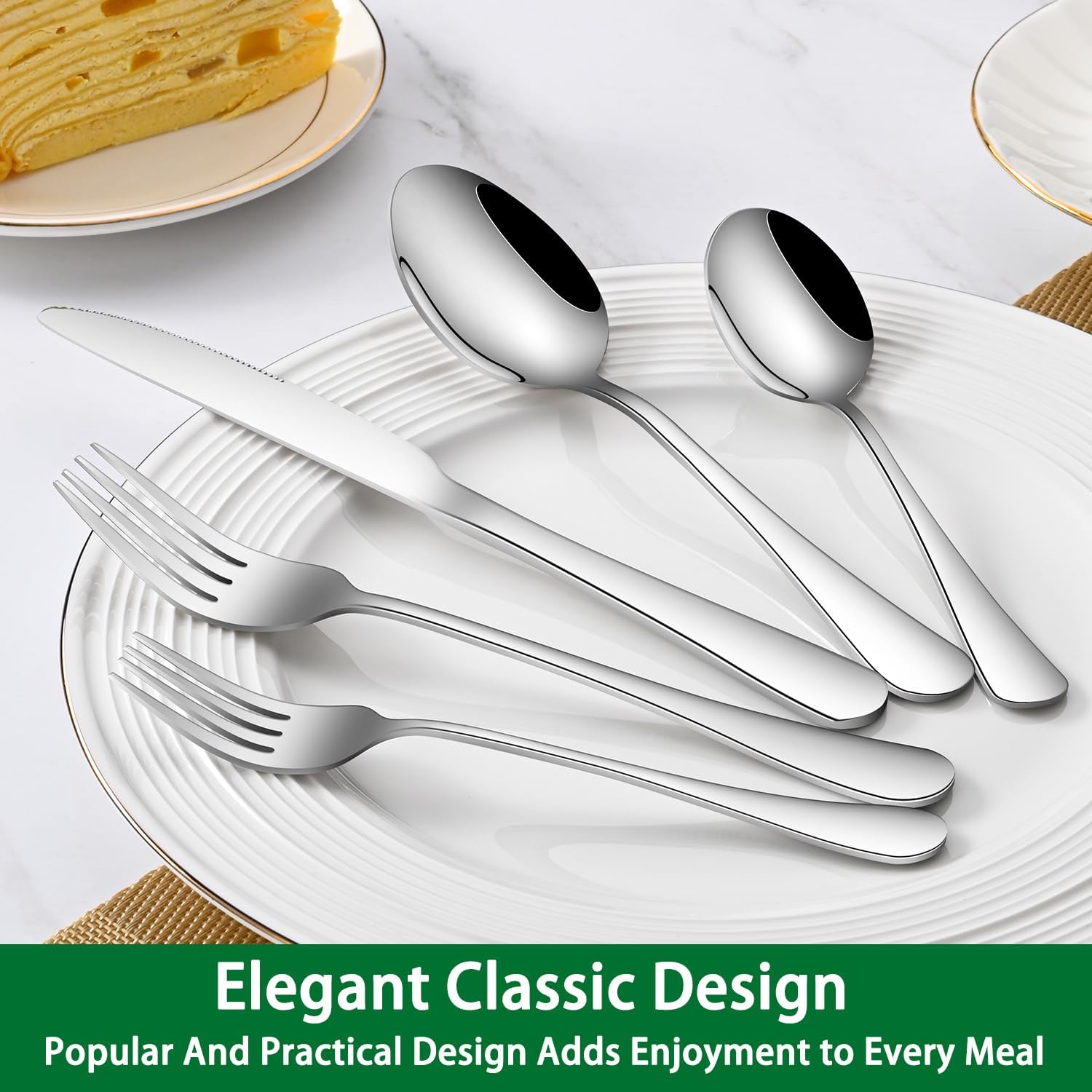 8-Piece 6.7 Inches Stainless Steel Tea Spoon,Durable Dishwasher Safe Teaspoons,Silverware Dessert Spoons For Kitchen,Small Spoons For Restaurant,Hotel - Image 6