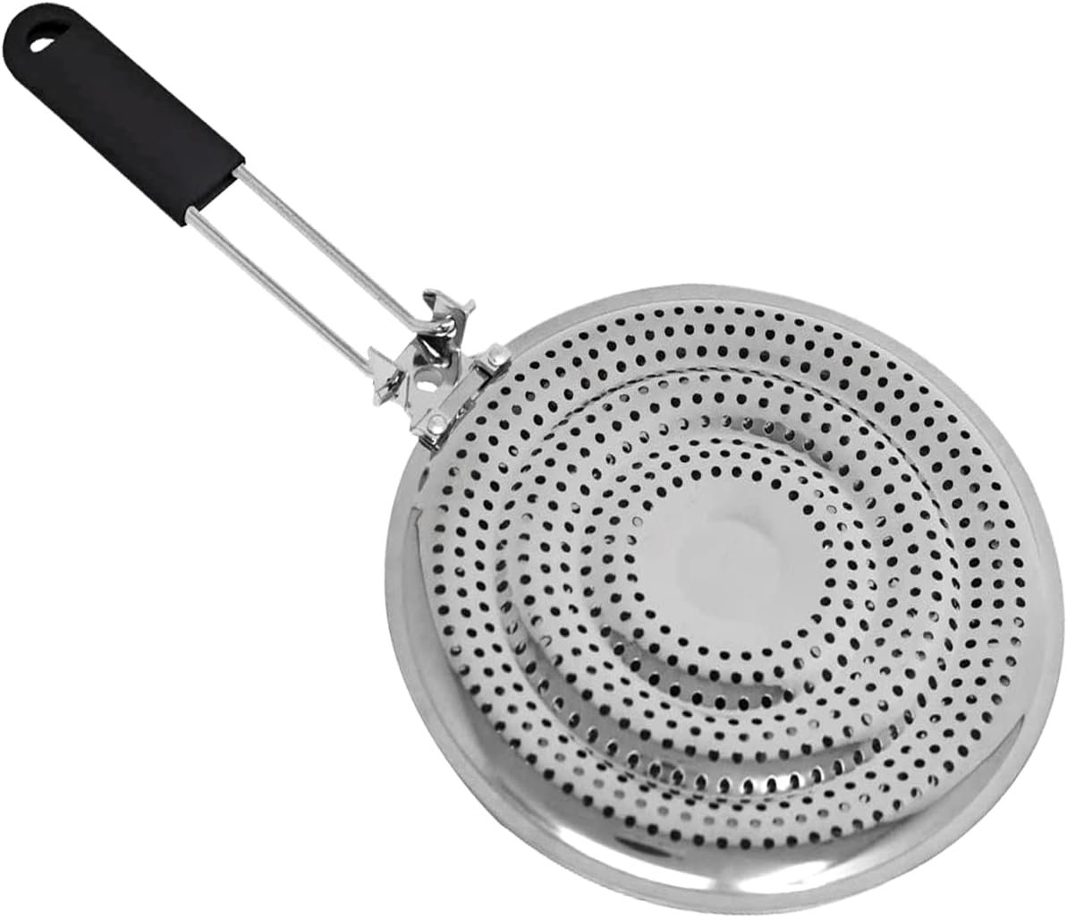 Heat Diffuser Plate for Gas & Electric Stove – Simmer Ring & Flame Reducer for Even Heat Distribution, Scorch Prevention & Slow Cooking - Image 1