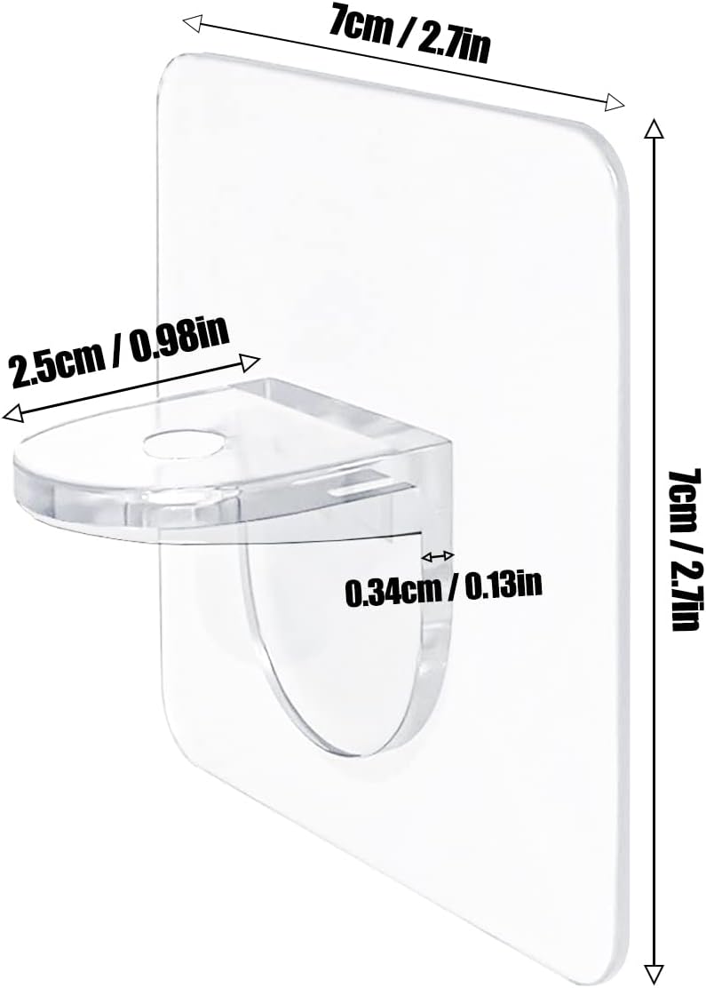 Adhesive Shelf Bracket 2.8