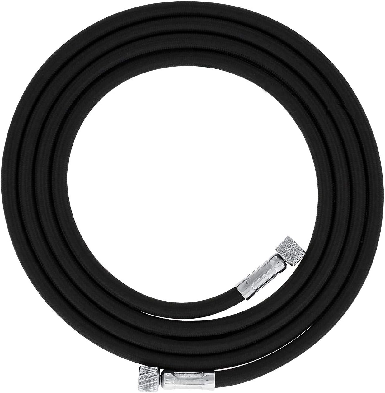 Premium 10 Foot Nylon Braided Airbrush Hose with Standard 1/8
